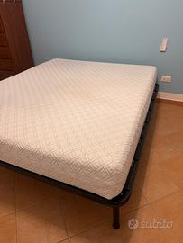 Materasso matrimoniale 160x190 con rete
