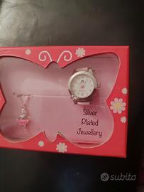 Orologio bambina e catenina ballerina 