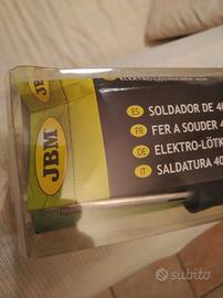 saldatore elettrico JBM  nuovo 40 watt