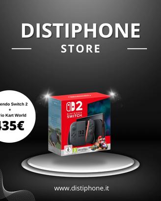 NINTENDO SWITCH 2 + MARIO KART WORLD NUOVO