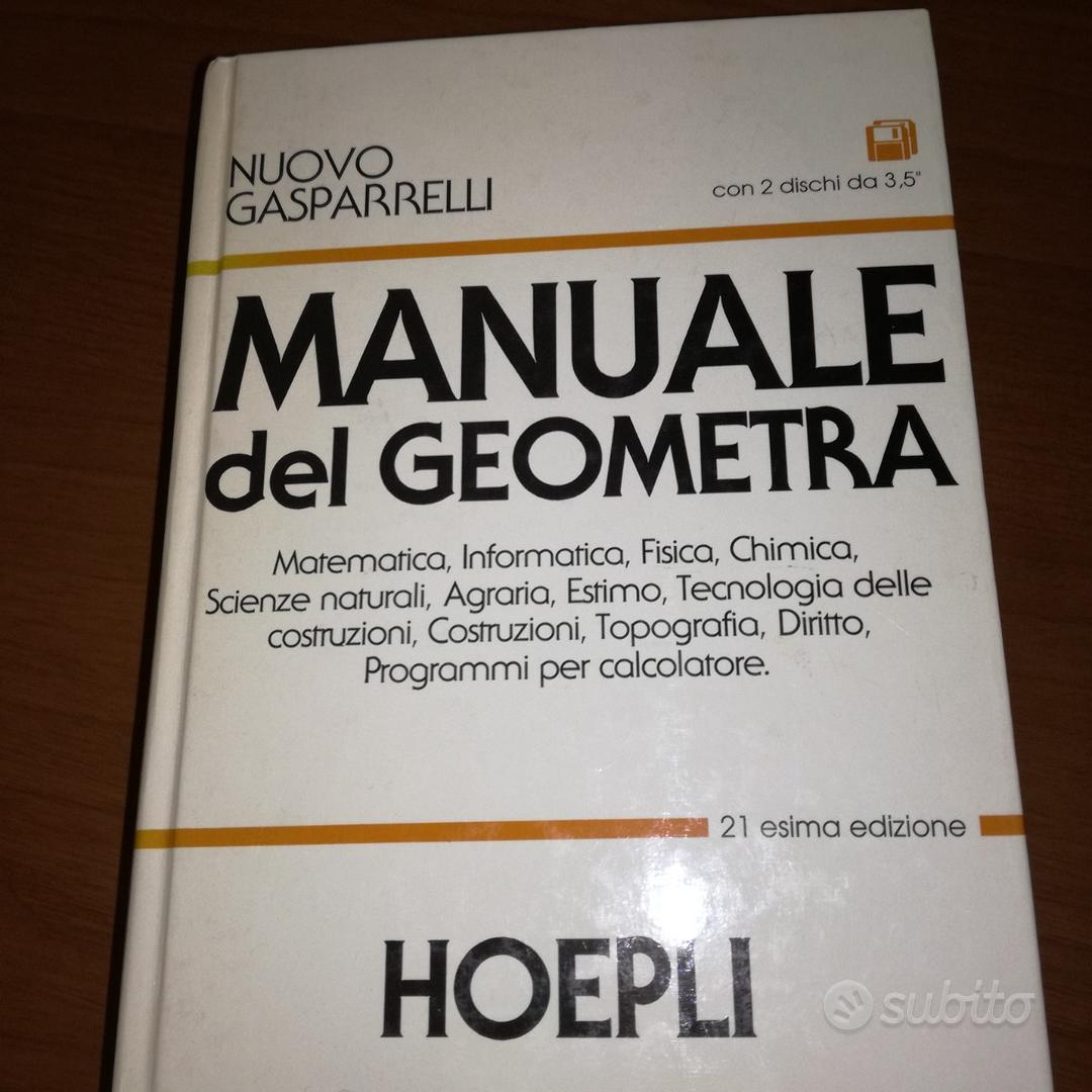 Manuale del geometra - Hoepli 1994 - Libri e Riviste In vendita a Vicenza