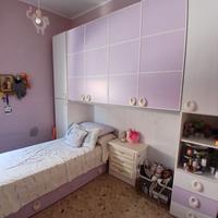 letto con armadio a ponte