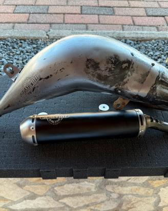 Marmitta scalvini ktm sx 125 completa