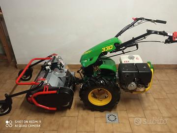 motocoltivatore Ferrari e trincia rollblade 