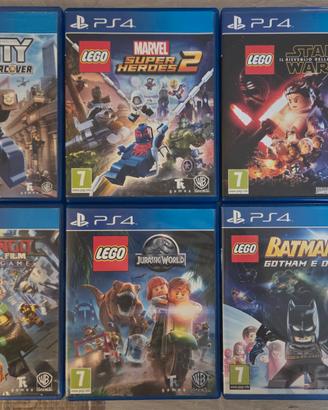 PS4 LEGO - Vari titoli