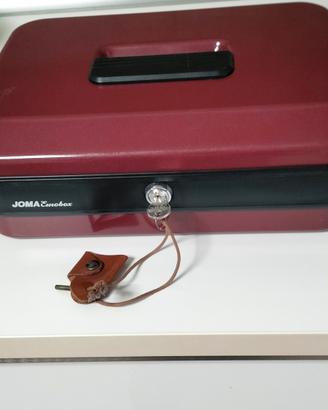 Joma Eurobox cassetta in metallo portatile con chi