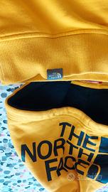 Felpa color senape The North Face originale