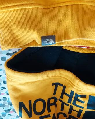 Felpa color senape The North Face originale