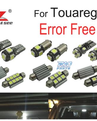 KIT 18 LAMPADE LED INTERNE PER VOLKSWAGEN VW TOUAR