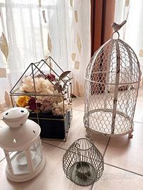 Set 4 oggetti decorativi per la casa o il giardino