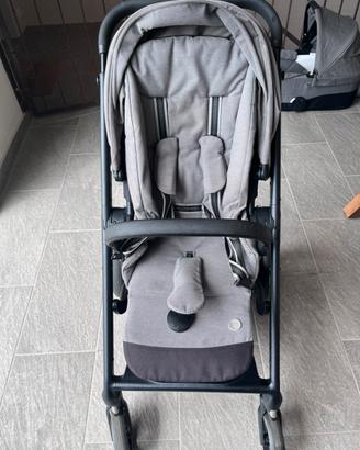 Passeggino Cybex trio Balios S Soho Grey +base Iso