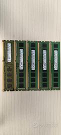 Ram da 4Gb e 2Gb PC3