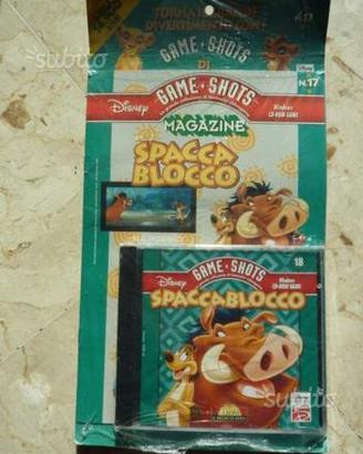 Disney Game Shots con errore - CD Giochi per PC