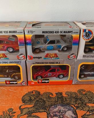 modelli burago 1/24,scatole grigie 