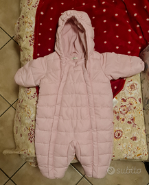 Giubbetto/tuta rosa invernale Benetton