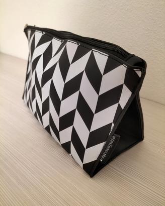 Pochette Diego dalla Palma bianca e nera