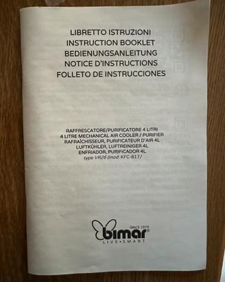 Deumidificatore/Raffrescatore/Purificatore.