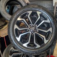 Ruote (cerchi lega-pneumatici) Toyota Yaris Cross