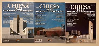Chiesa Oggi, architettura e comunicazione 3 numeri