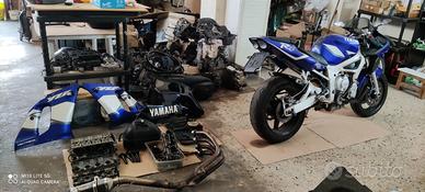 Ricambi yamaha r6 99-02 03-05 entra