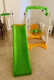 Scivolo altalena per bambini