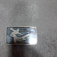 Oncia argento Olimpiadi Mosca 1980