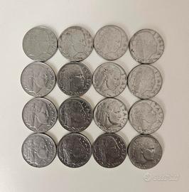 Lotto monete 20 centesimi Lira Regno 16 pz