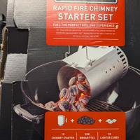 Weber Rapidfire Chimney Starter Set