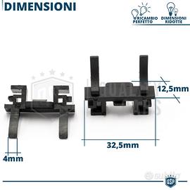 Subito - RT ITALIA CARS - ADATTATORI PER Peugeot TRAVELLER montaggio LED H7  - Accessori Auto In vendita a Bari