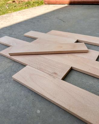 Parquet in faggio naturate evaporato