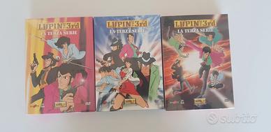Lupin III Terza 3° serie DVD Nuovi 1°edizione