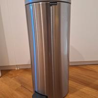 Pattumiera Brabantia newicon 30L argento
