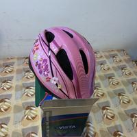 casco bambina pattini bicicletta