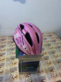 casco bambina pattini bicicletta