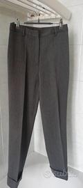 Pantalone Nadine classico lana con risvolto
