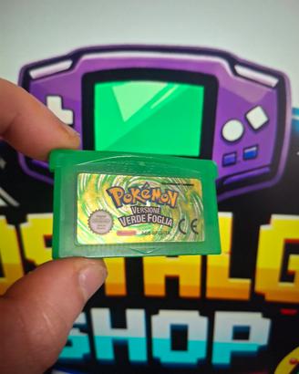pokèmon verde foglia game boy advance 
