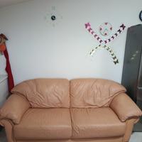 Divano 3 posti in vera pelle (MADRAS)