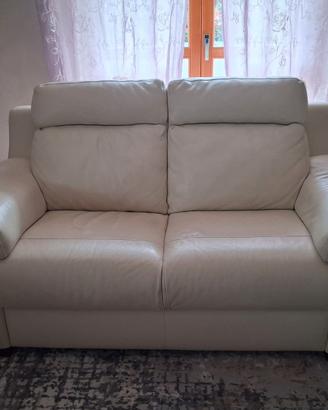 Divano 2 posti pelle