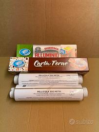 Alluminio, Carta Forno, Pellicola