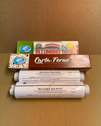 Alluminio, Carta Forno, Pellicola