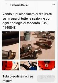 Tubi oleodinamici realizzati su misura.