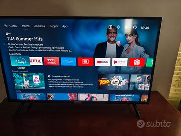 TV 40 pollici android 