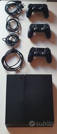 PlayStation PS4 1TB+3 controller original+2 giochi