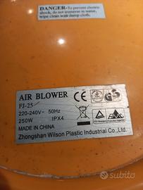 ventilatori per gonfiabili