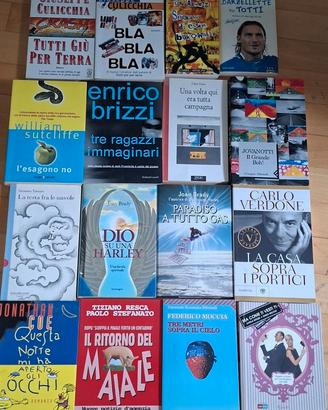 Lotto 16 libri di genere vario