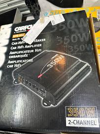 Amplificatore e casse auto