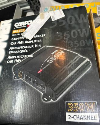 Amplificatore e casse auto