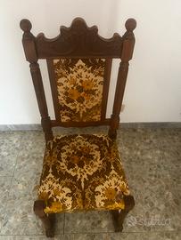 Sedie legno massello