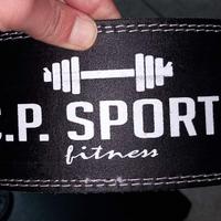 Cintura in pelle bodybuilding C.P. Sports Original