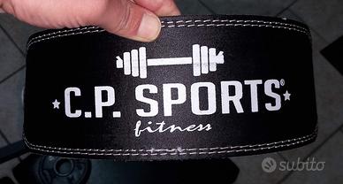 Cintura in pelle bodybuilding C.P. Sports Original